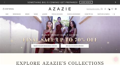 azaie|azazie website.